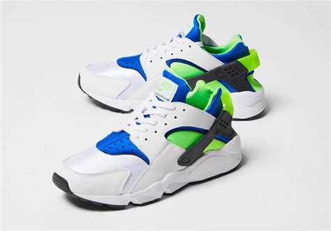 nike huarache groen wit|Nike Air Huarache Scream Green (2021) Men's .